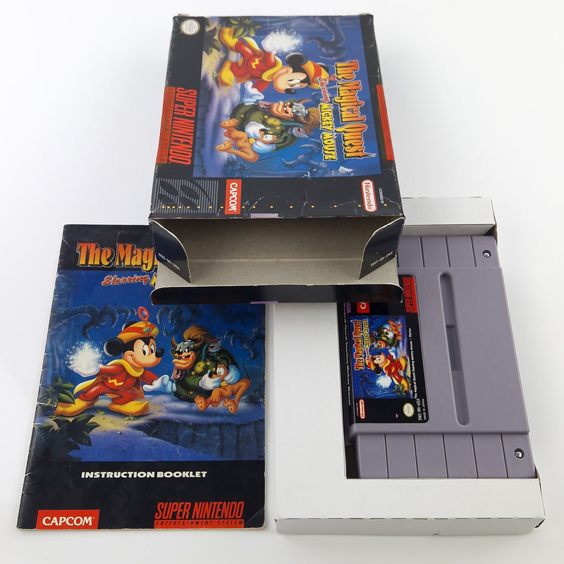 Super Nintendo Spiel : The Magical Quest starring Mickey Mouse NTSC USA SNES OVP