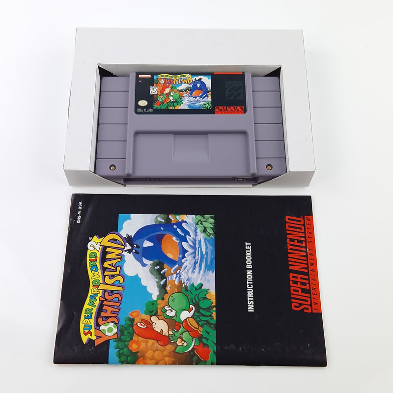 Super Nintendo Spiel : Super Mario World 2 Yoshis Island - SNES NTSC USA OVP