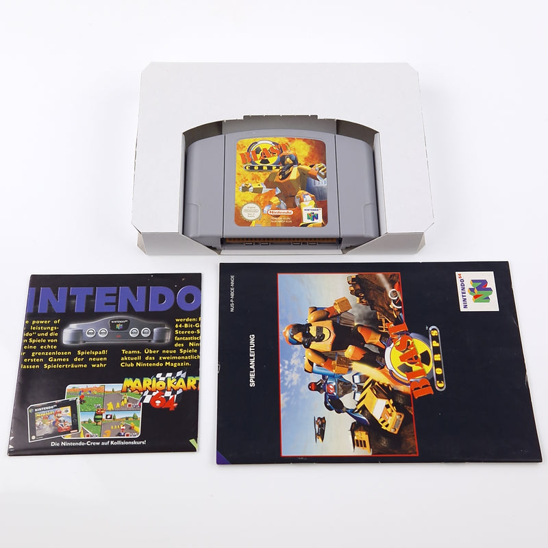 Nintendo 64 Spiel : Blast Corps - Modul Anleitung OVP cib / N64 PAL