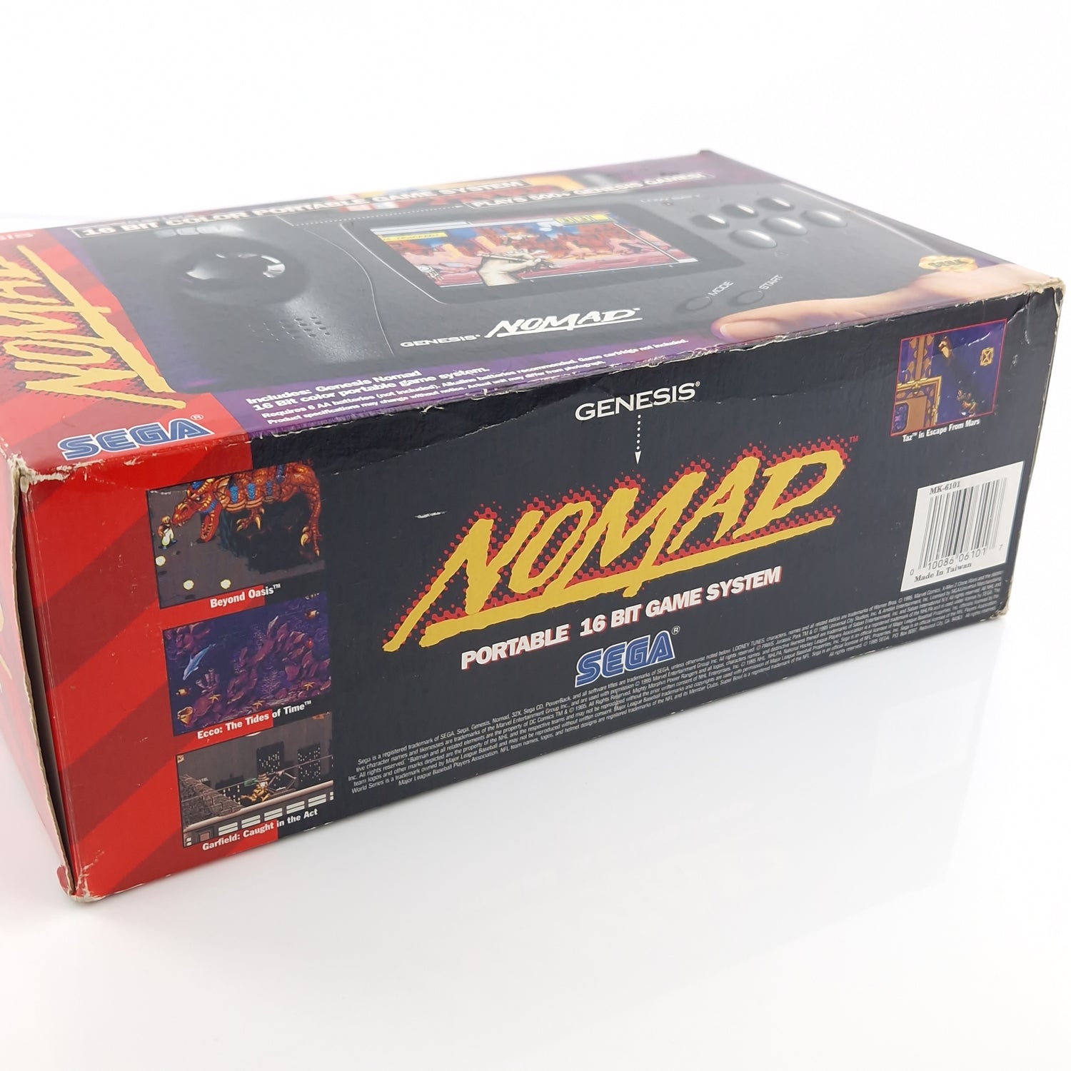 Sega Genesis Normad Konsole - Mega Drive Handheld Portable 16 Bit OVP