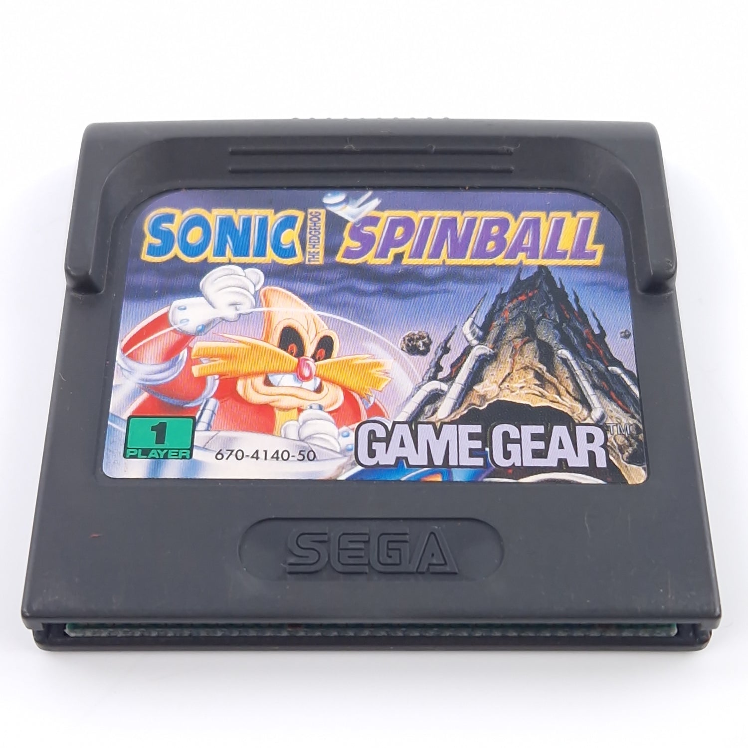 Sega Game Gear Spiel : Sonic The Hedgehog Spinball - Nur Modul Cartridge