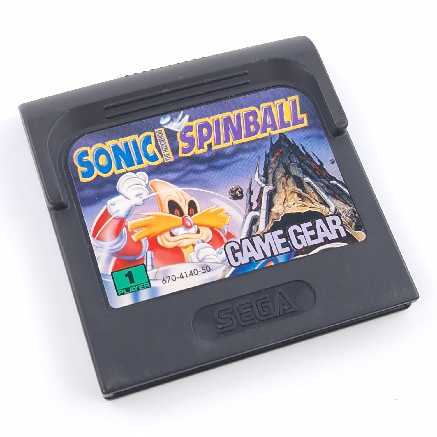 Sega Game Gear Spiel : Sonic The Hedgehog Spinball - Nur Modul Cartridge