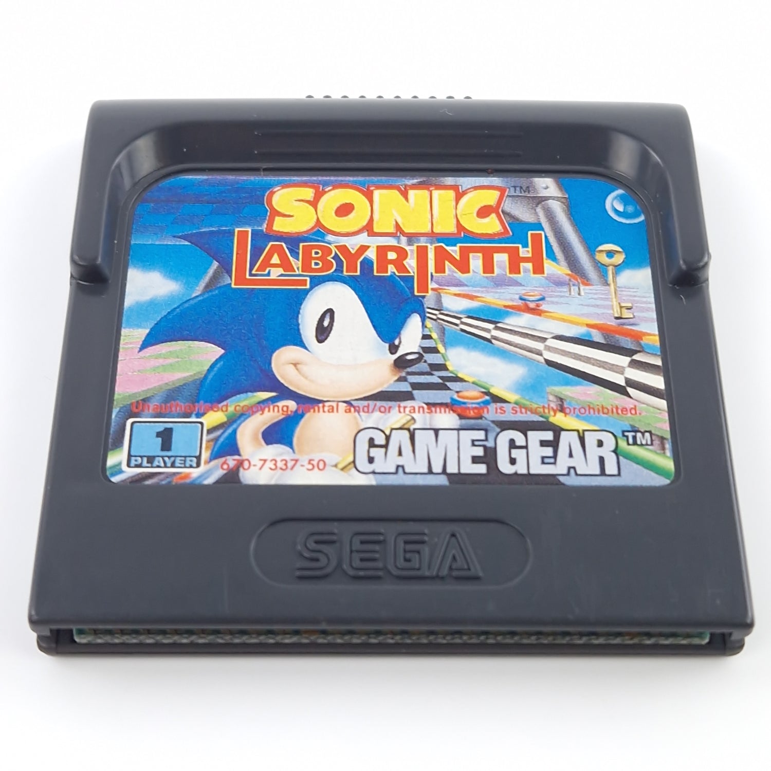 Sega Game Gear Spiel : Sonic Labyrinth - Nur Modul Cartridge