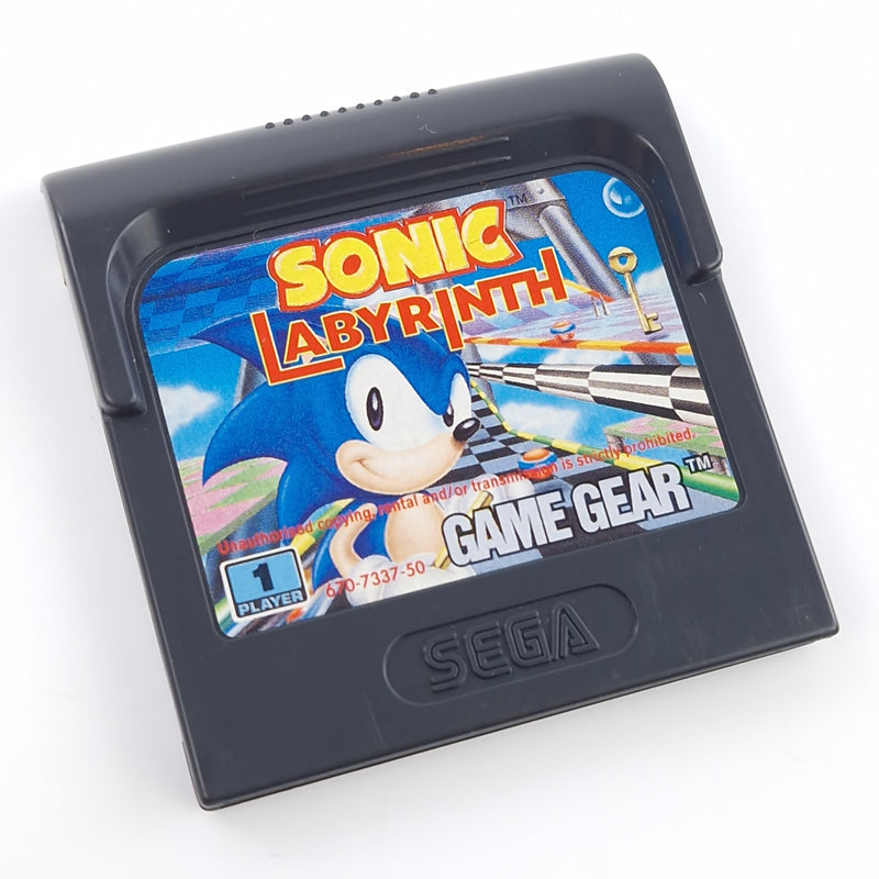 Sega Game Gear Spiel : Sonic Labyrinth - Nur Modul Cartridge