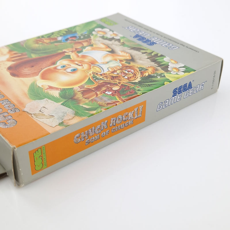 Sega Game Gear Spiel : Chuck Rock II Son of Chuck - Modul Anleitung OVP Box PAL