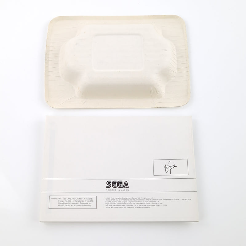 Sega Game Gear Spiel : Cool Spot - Modul Anleitung OVP Box PAL