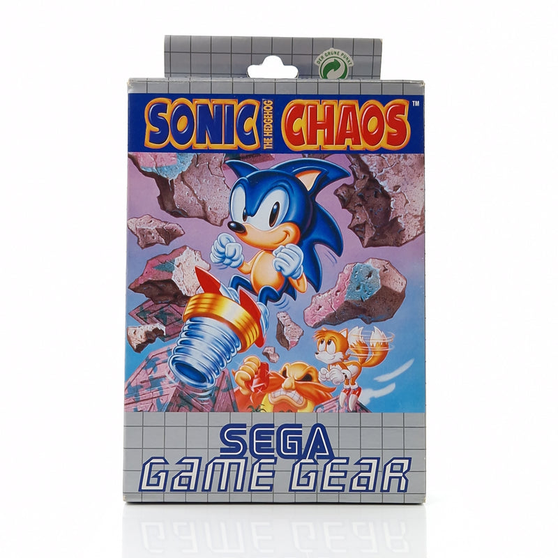 Sega Game Gear Spiel : Sonic The Hedgehog Chaos - Modul Anleitung OVP Box PAL