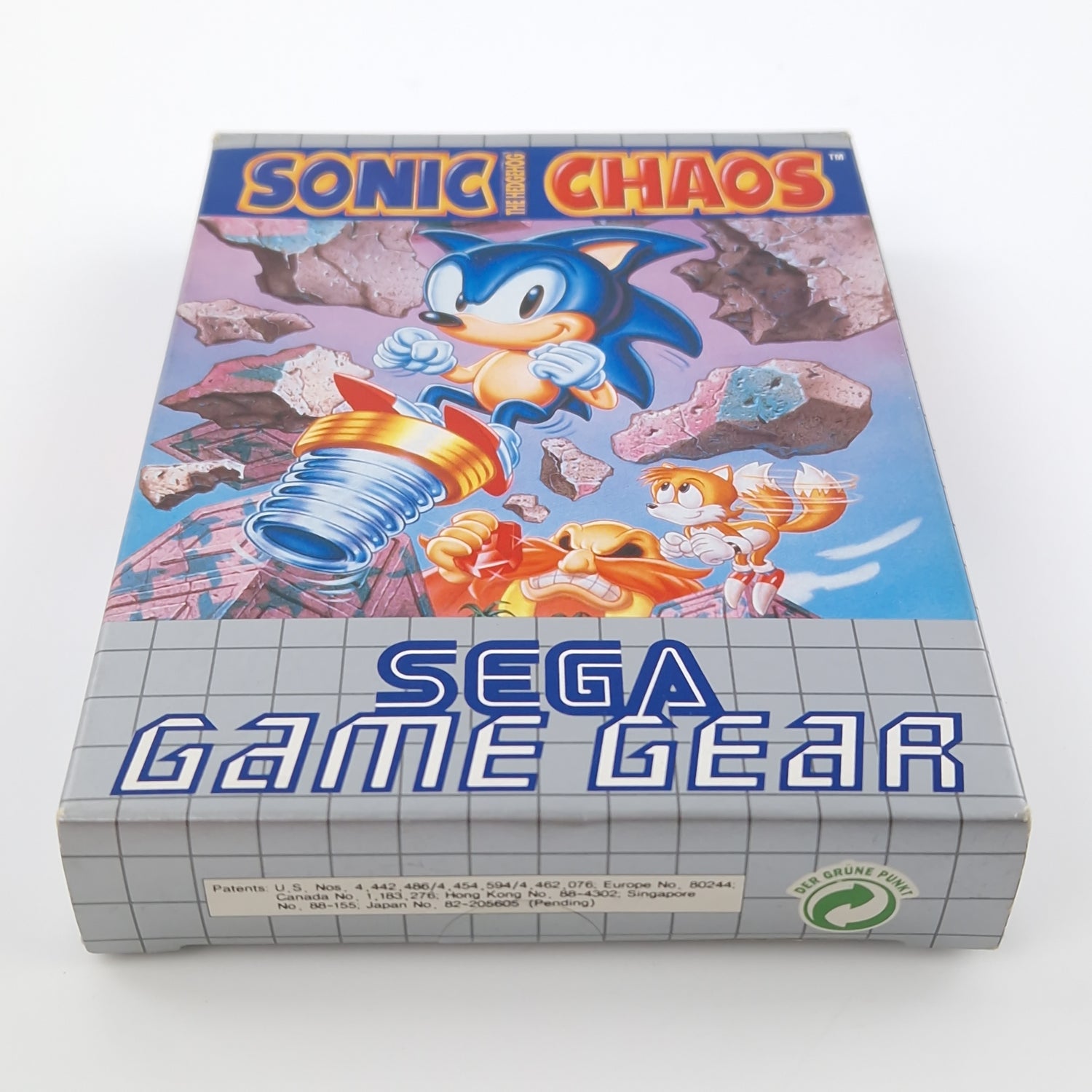 Sega Game Gear Spiel : Sonic The Hedgehog Chaos - Modul Anleitung OVP Box PAL