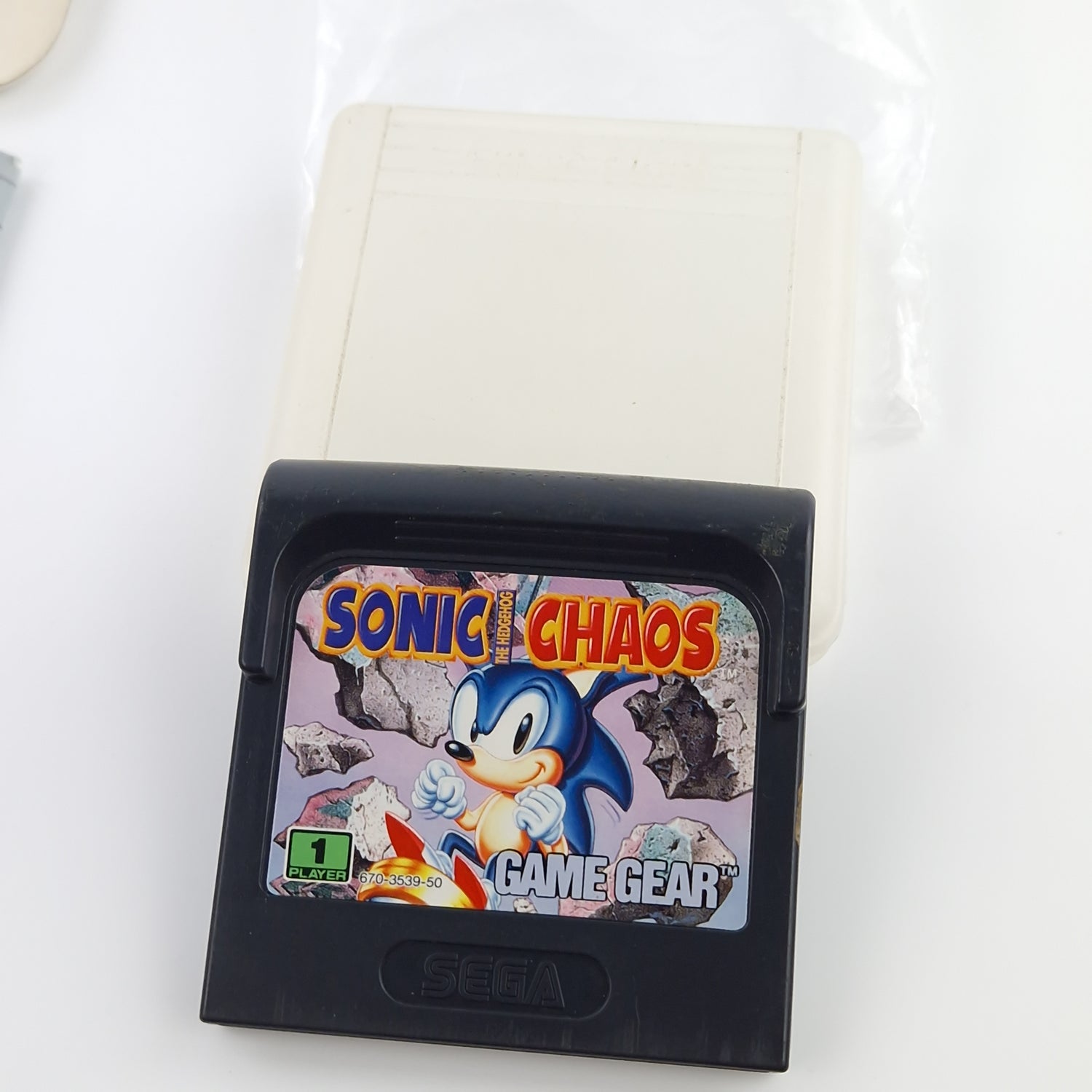 Sega Game Gear Spiel : Sonic The Hedgehog Chaos - Modul Anleitung OVP Box PAL