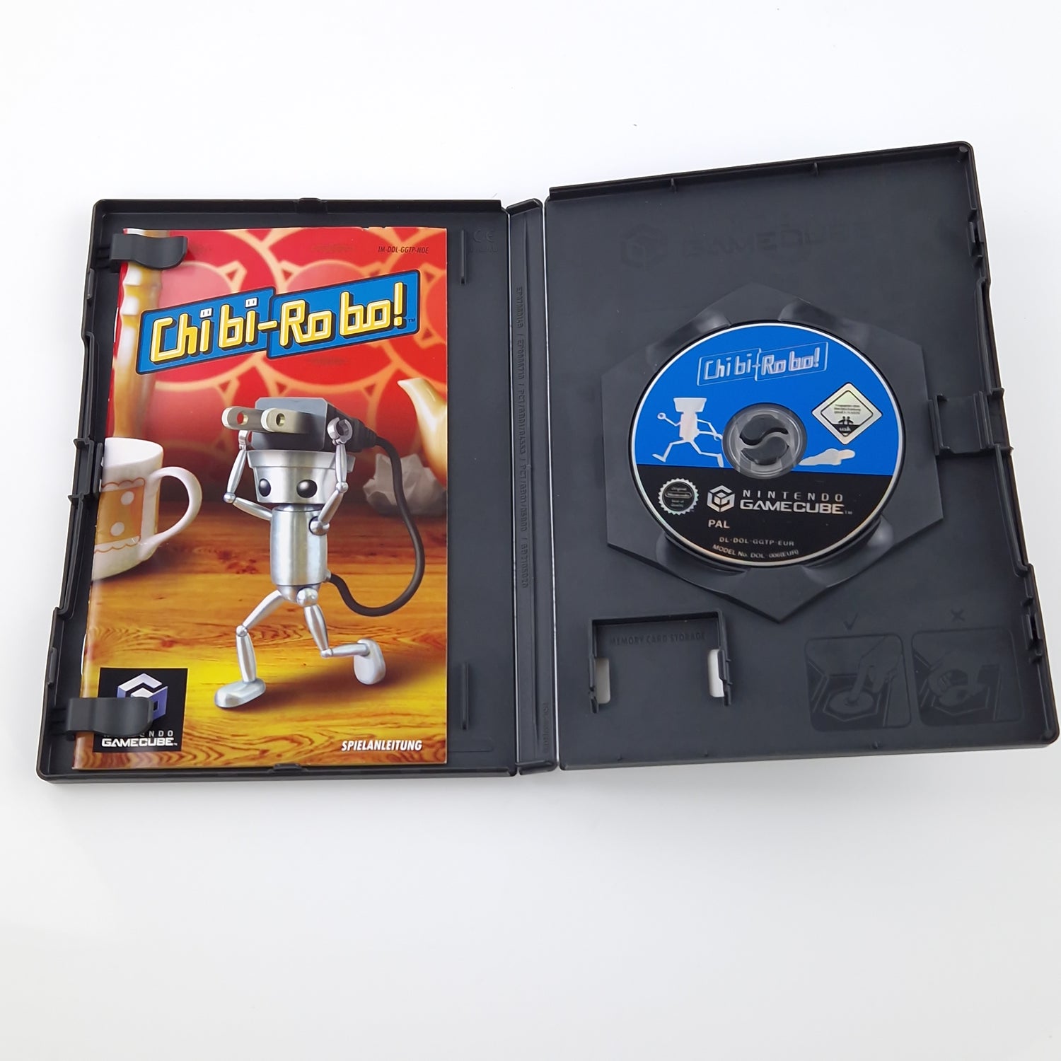 Nintendo Gamecube Spiel : Chibi-Robo! - CD Anleitung OVP PAL