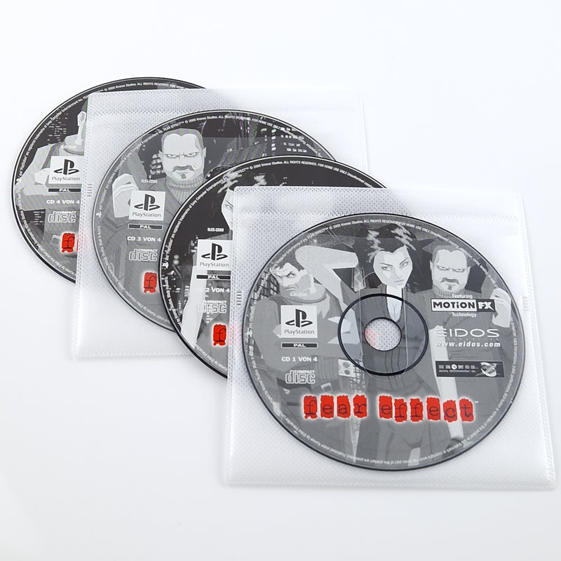 Playstation 1 Spiel : Fear Effect - Sony PSX PS1 lose CDs 1 - 4 ohne OVP