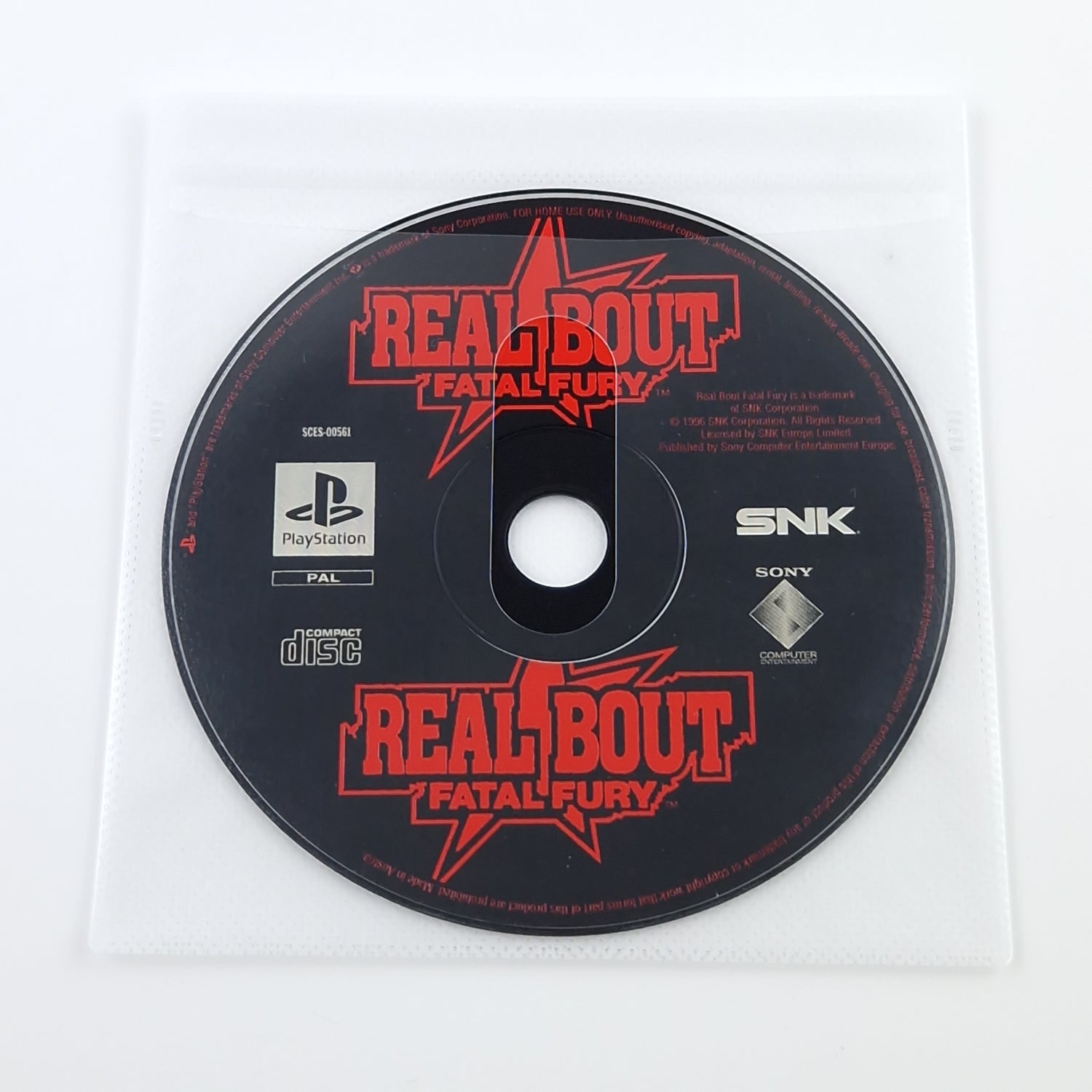 Playstation 1 Spiel : Real Bout Fatal Fury - lose PS1 PSX CD ohne OVP / SNK PAL