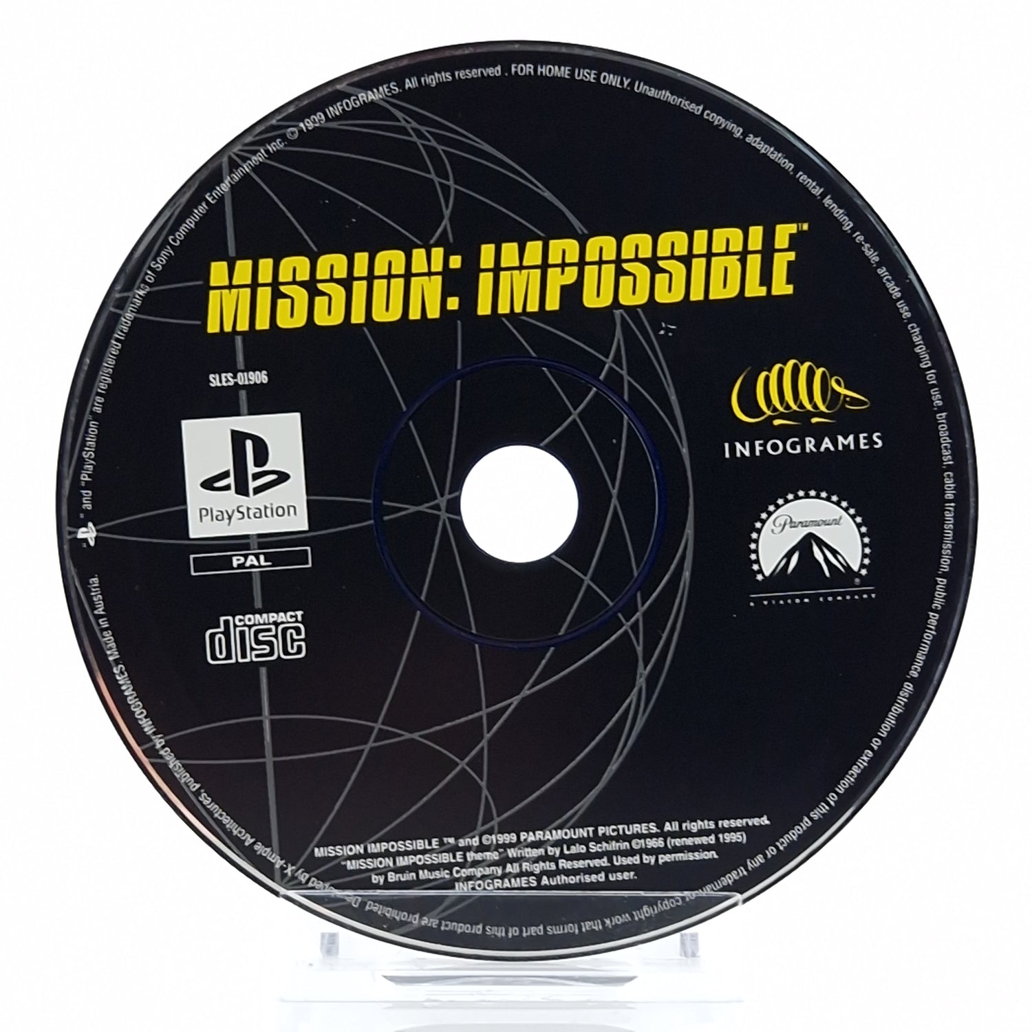 Playstation 1 Spiel : Mission Impossible - lose PS1 PSX CD ohne OVP PAL