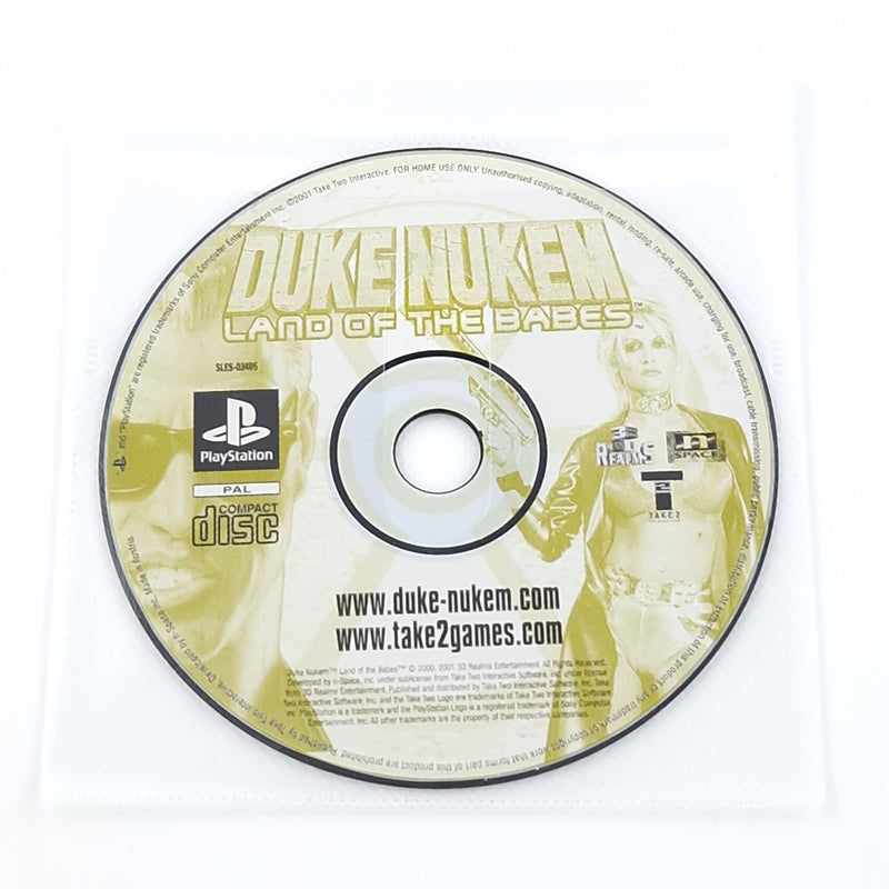 Playstation 1 Spiel : Duke Nukem Land of the Babes lose PS1 PSX CD ohne OVP PAL