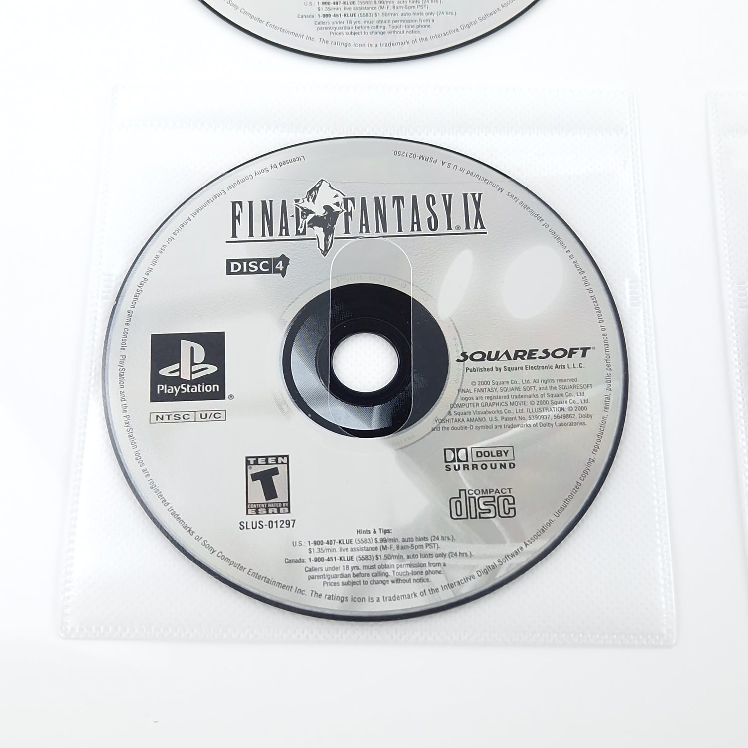 Playstation 1 Spiel : Final Fantasy IX -  PS1 PSX PSone / CD NTSC-U/C USA