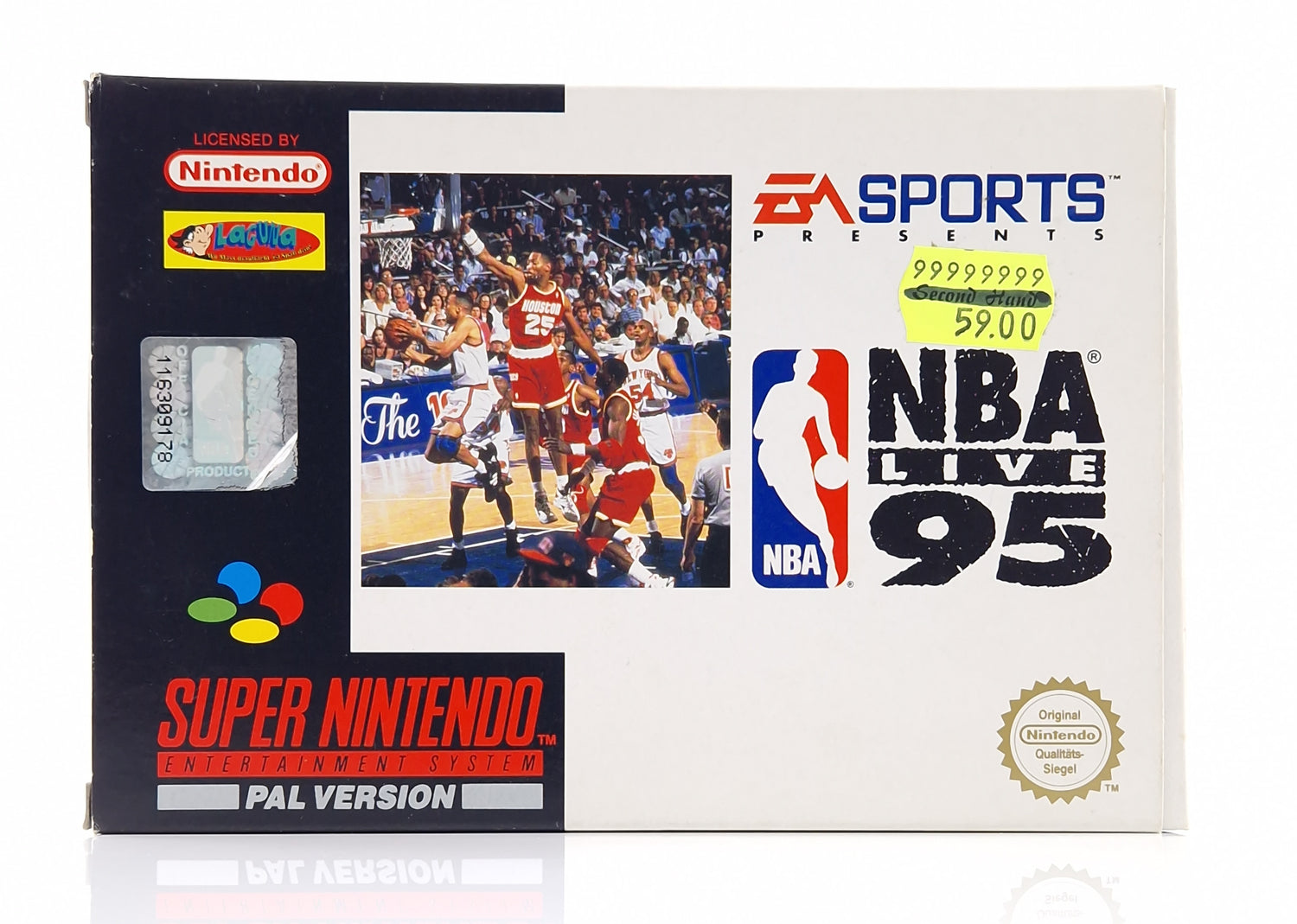 Super Nintendo Spiel : NBA Live 95 Basketball - Modul & OVP  / SNES PAL NOE