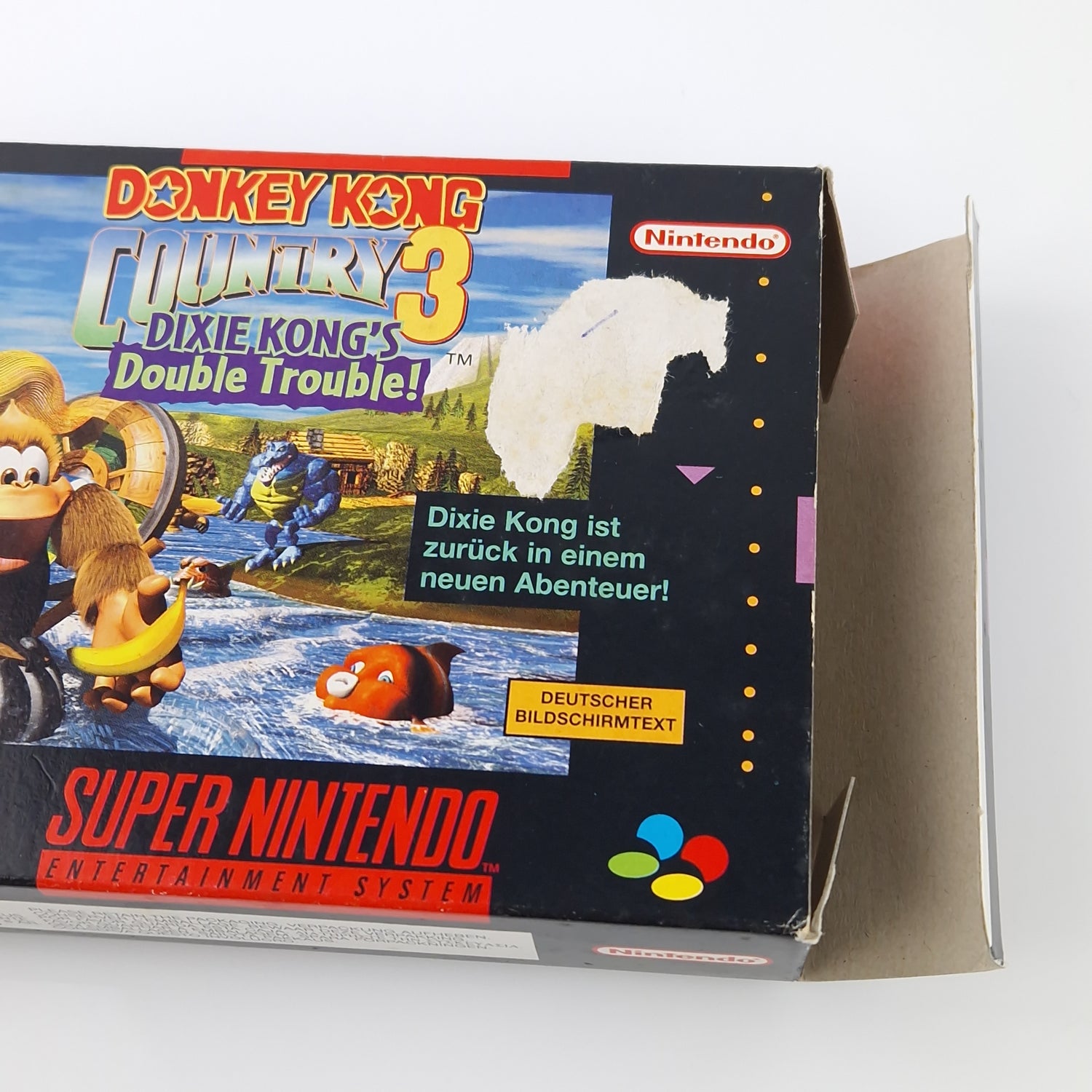 Super Nintendo Spiel : Donkey Kong Country 3 - Modul & OVP  / SNES PAL NNOE