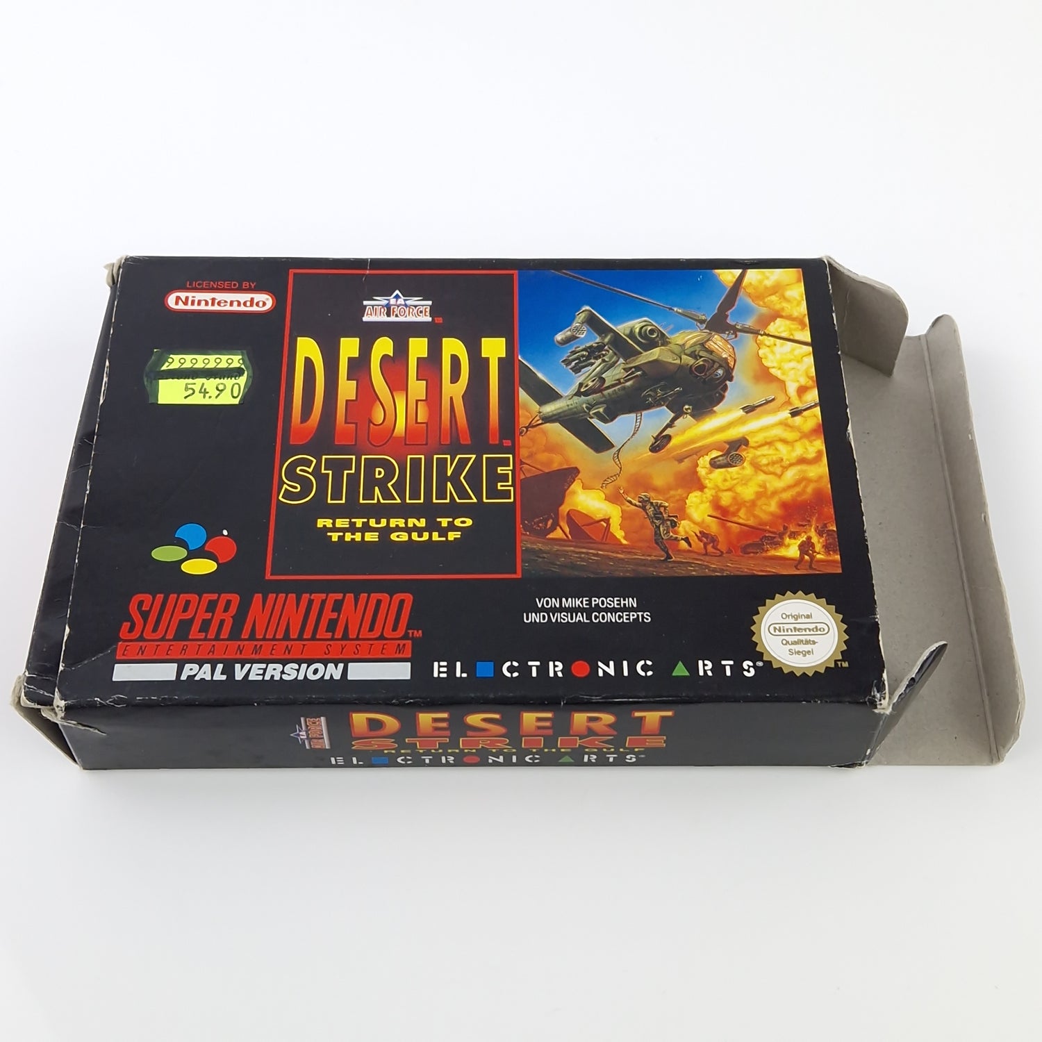 Super Nintendo Spiel : Desert Strike Return too the Gulf - Modul & OVP SNES PAL