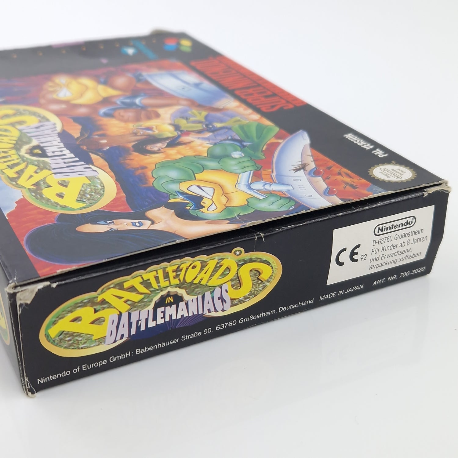 Super Nintendo Spiel : Battletoads in Battlemaniacs - SNES Modul OVP PAL NOE