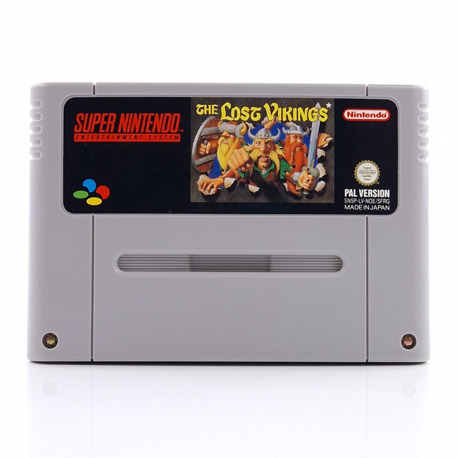 Super Nintendo Spiel : The Lost Vikings - SNES Modul / Cartridge ohne OVP PAL