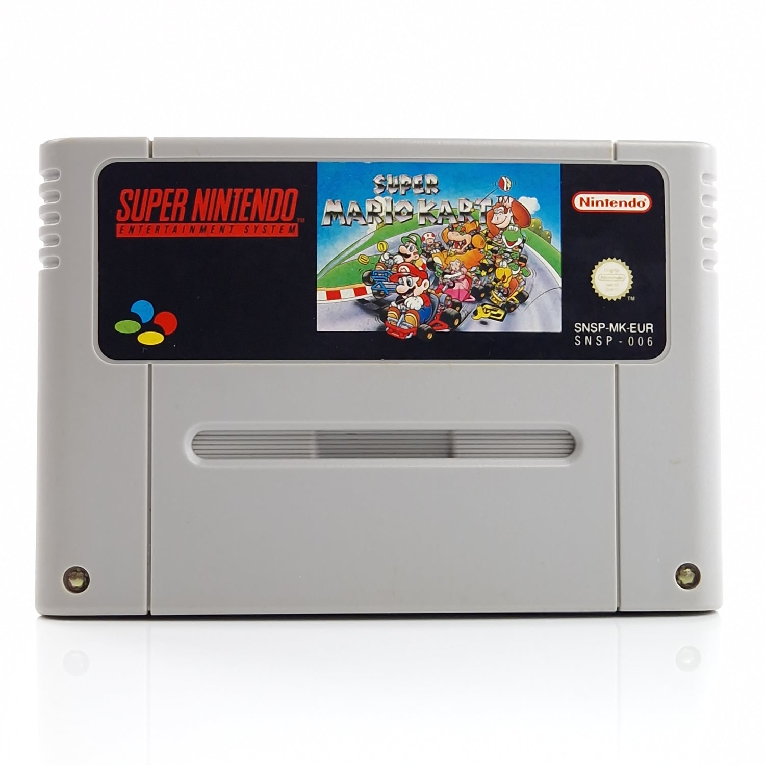 Super Nintendo Spiel : Super Mario Kart - SNES Modul / Cartridge ohne OVP PAL