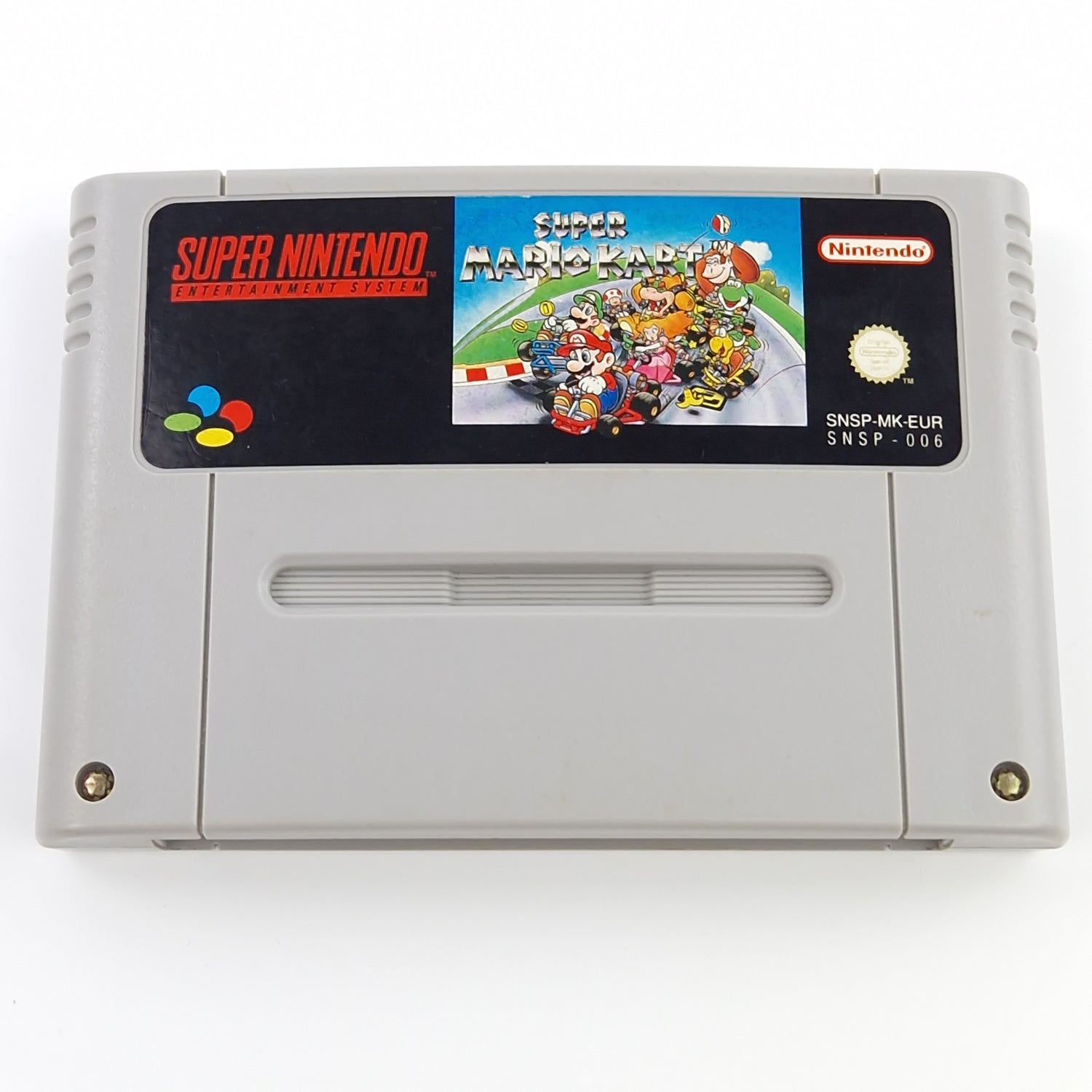 Super Nintendo Spiel : Super Mario Kart - SNES Modul / Cartridge ohne OVP PAL