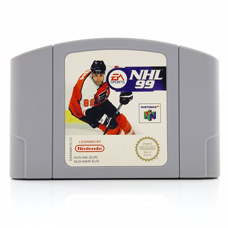 Nintendo 64 Spiel : NHL 99 Icehockey - N64 Modul PAL EUR