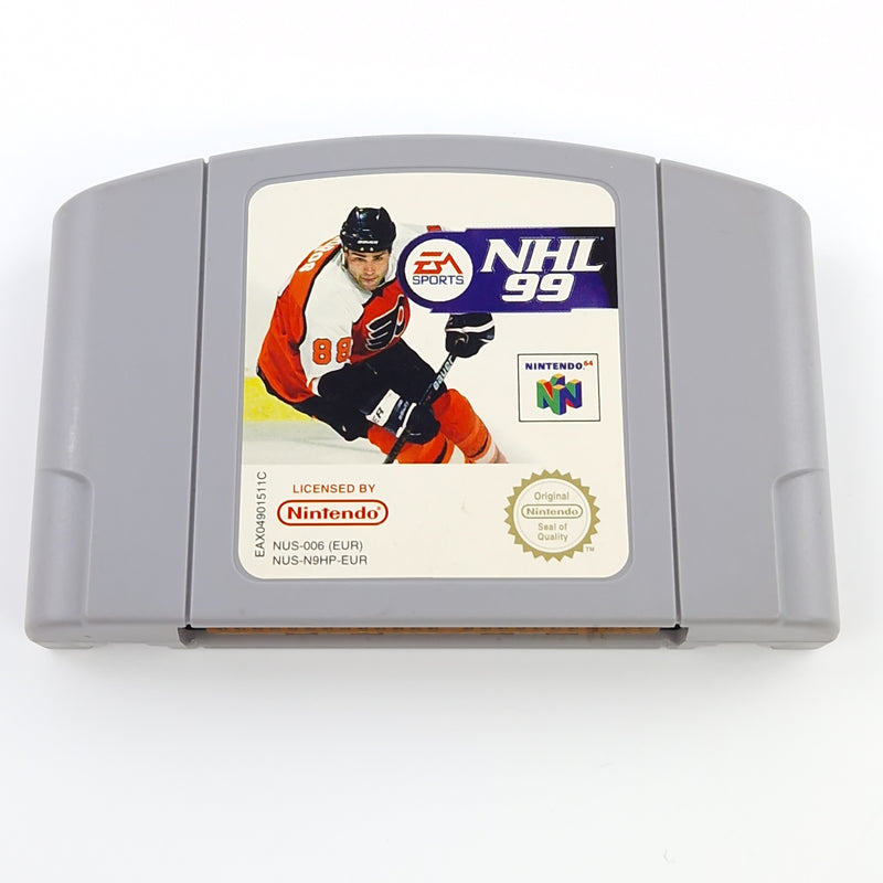 Nintendo 64 Spiel : NHL 99 Icehockey - N64 Modul PAL EUR