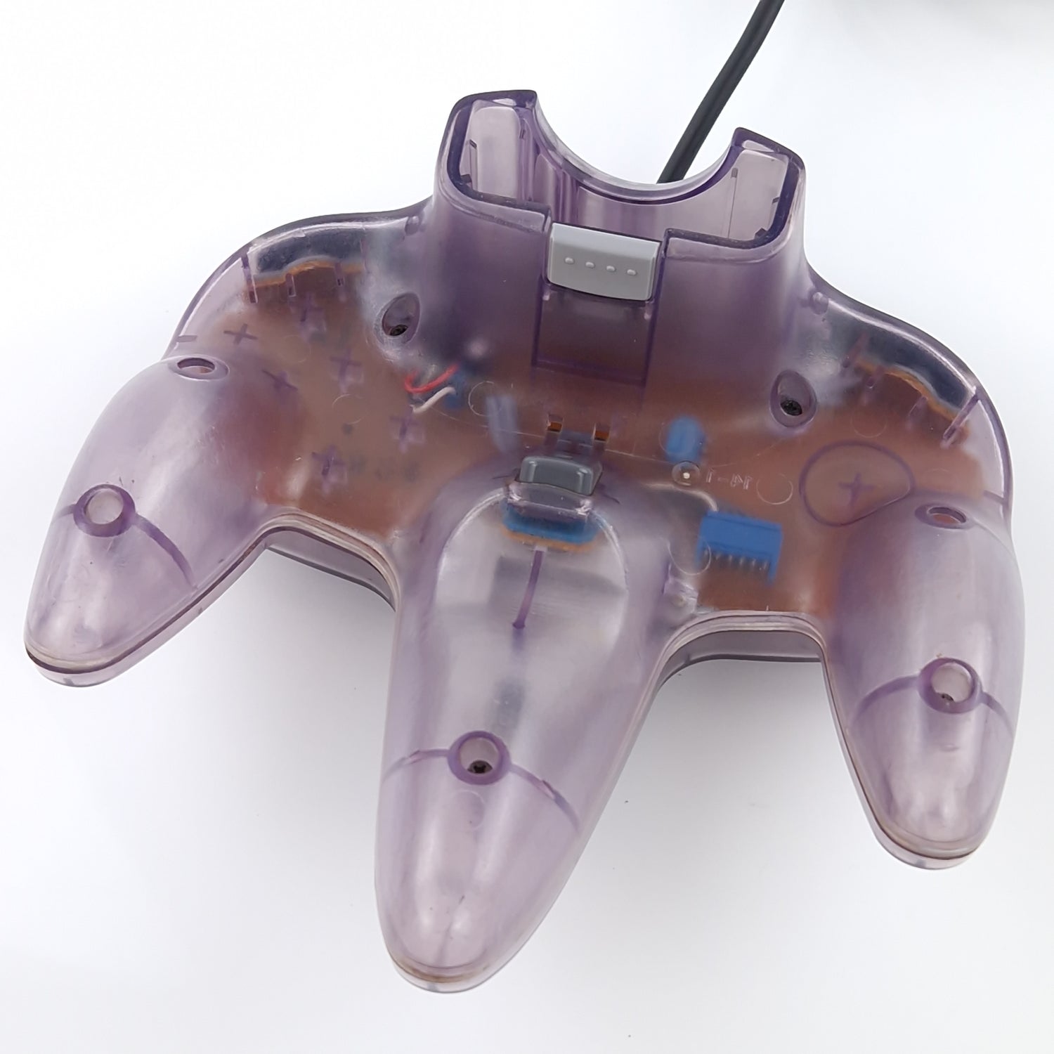 Nintendo 64 Zubehör : Original Clear Purple Lila Controller Gamepad - N64