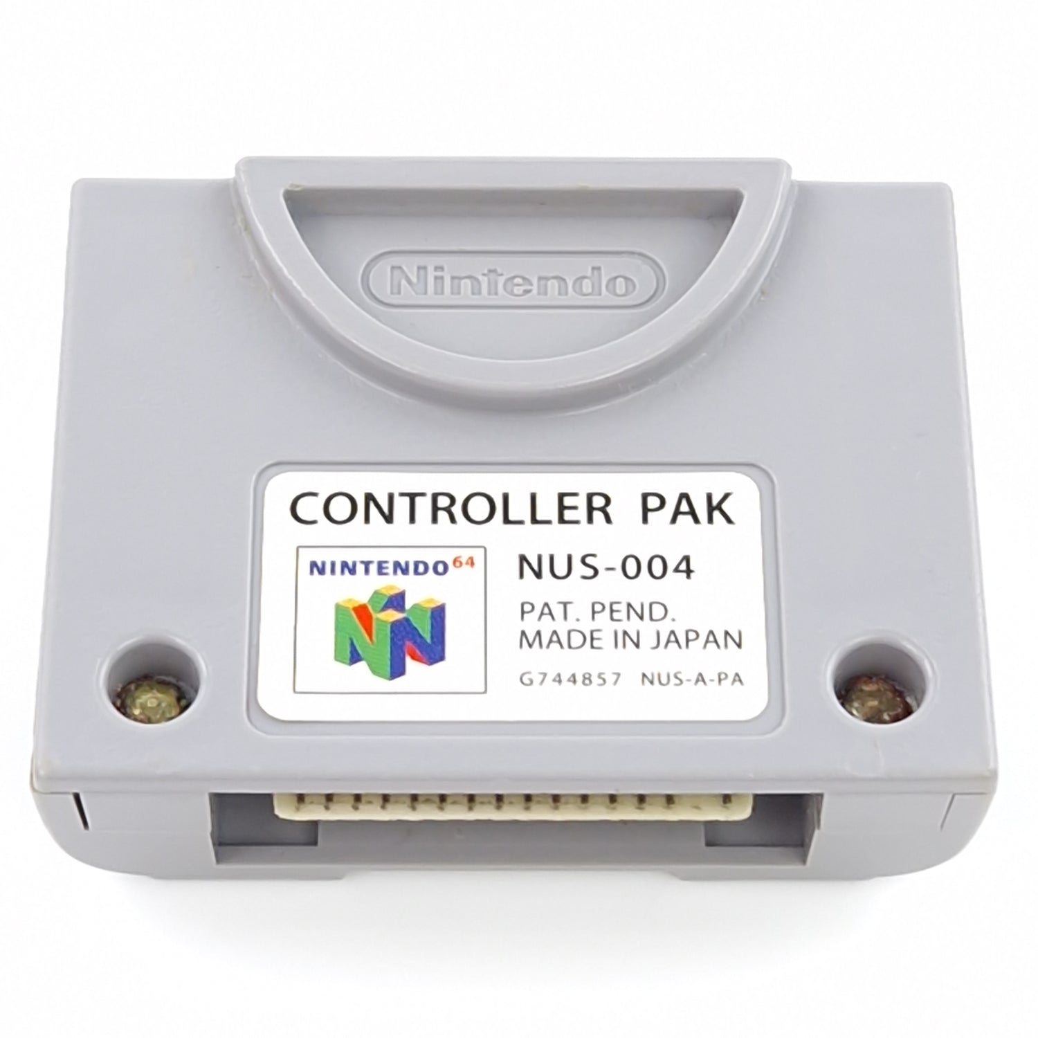 Nintendo 64 Zubehör : Controller PAK NUS-004 - Memory Controller Speicher N64