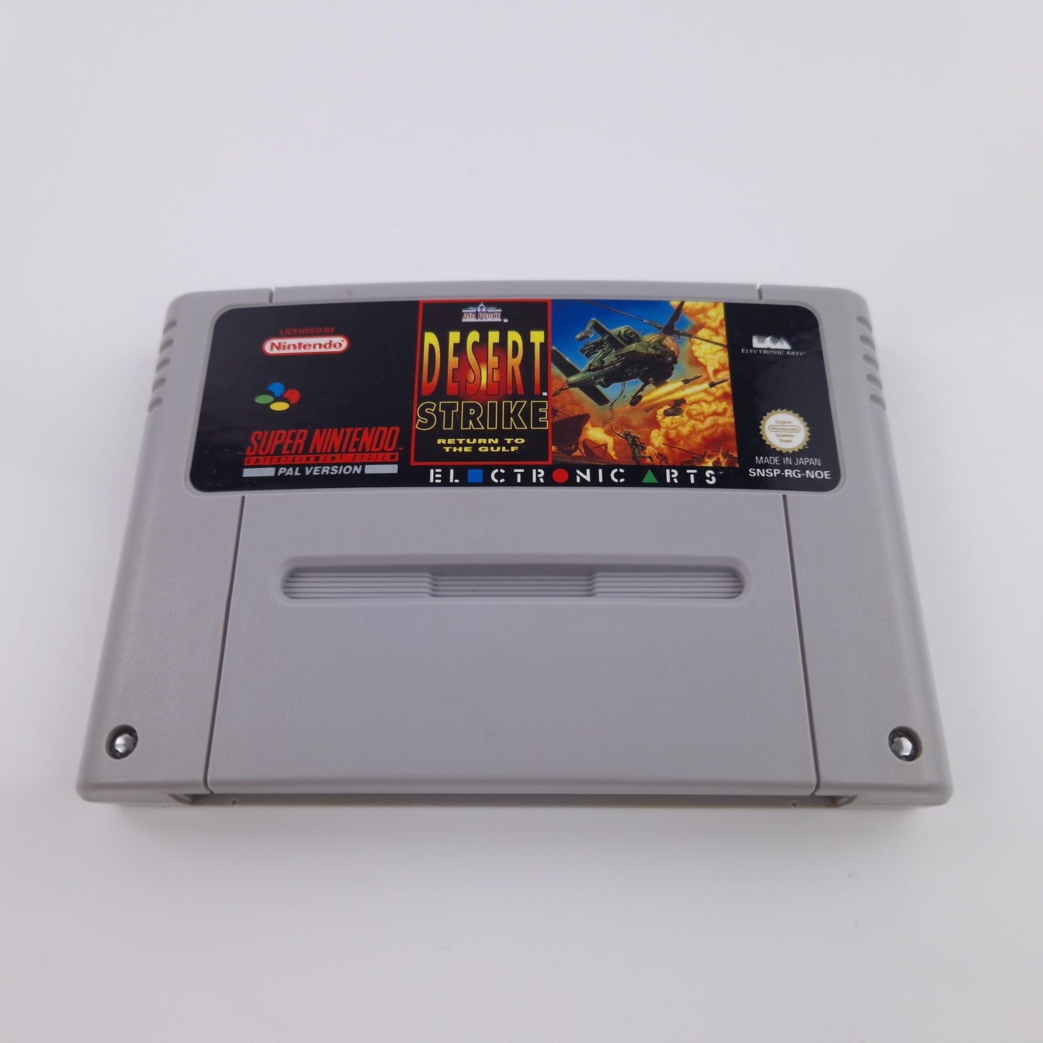 Super Nintendo Spiel : Desert Strike Return too the Gulf - Modul & OVP SNES PAL