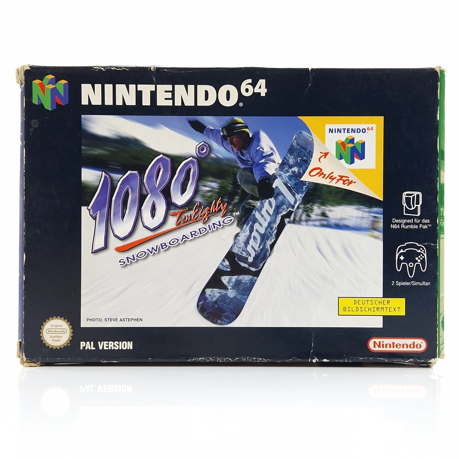 Nintendo 64 Spiel : 1080° Snowboarding - N64 Modul Anleitung OVP cib / PAL NNOE