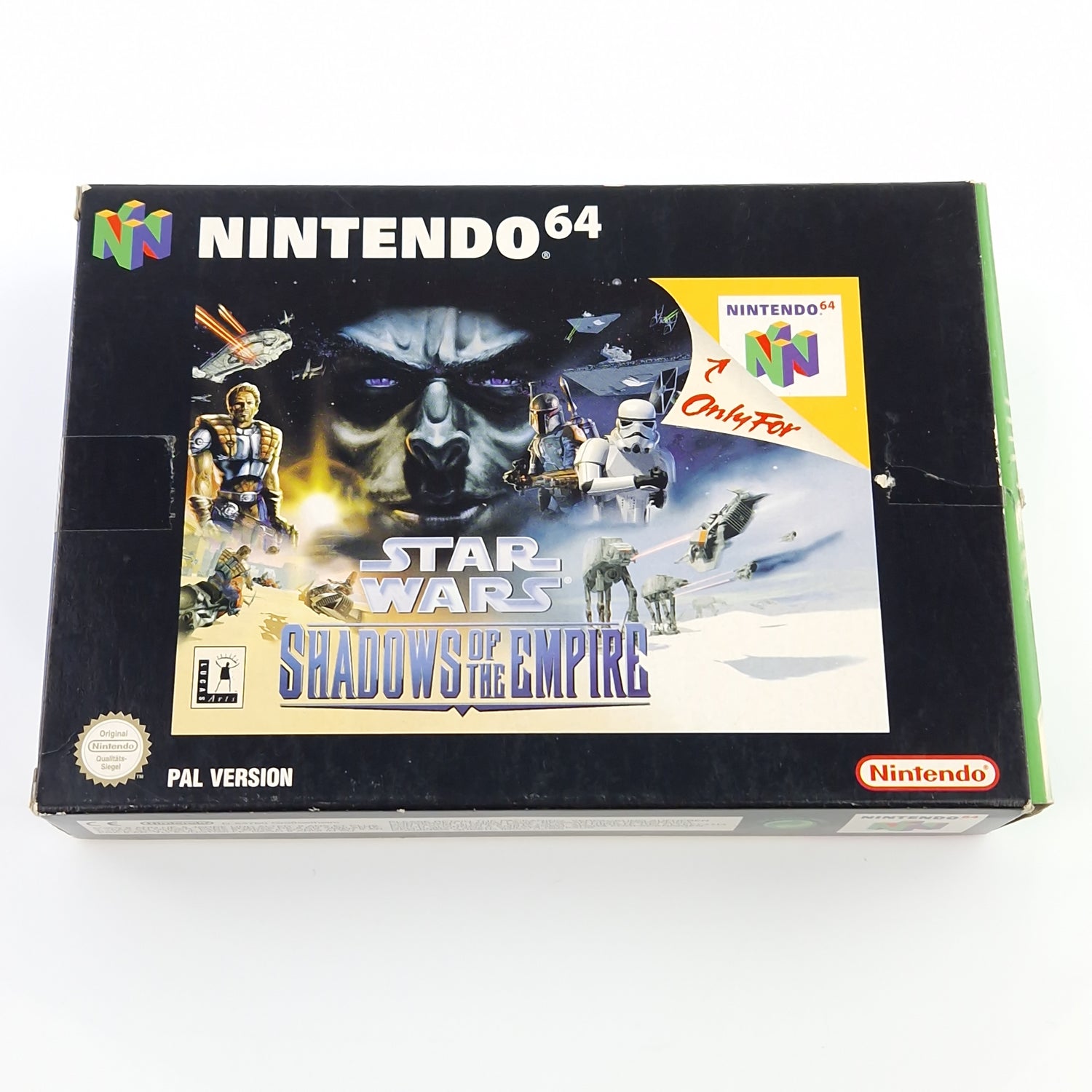 Nintendo 64 Spiel : Star Wars Shadows of the Empire - N64 Modul Anleitung OVP