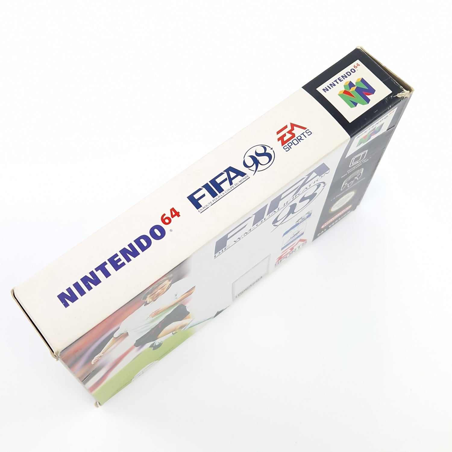 Nintendo 64 Spiel : Fifa Die WM-Qualifikation 98 - N64 Modul Anl OVP cib Fußball