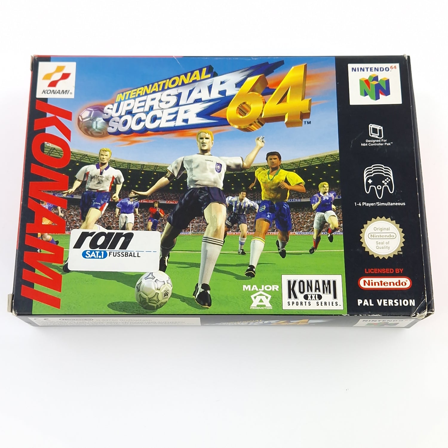 Nintendo 64 Spiel : International Superstar Soccer 64 - N64 Fußball OVP PAL