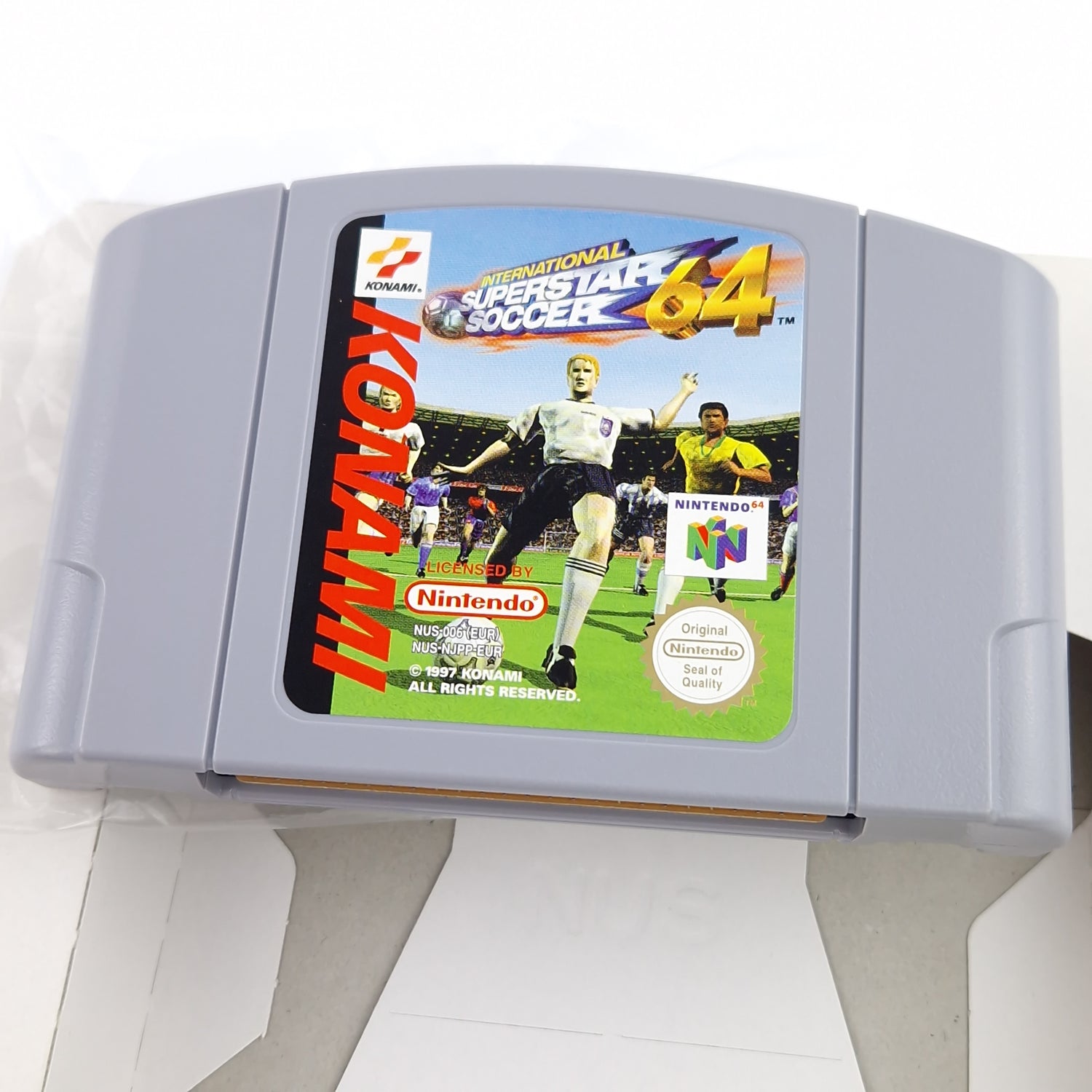 Nintendo 64 Spiel : International Superstar Soccer 64 - N64 Fußball OVP PAL