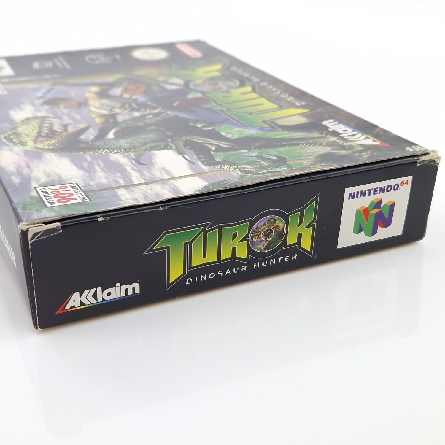 Nintendo 64 Spiel : Turok Dinosaur Hunter - N64 Modul OVP / PAL NOE