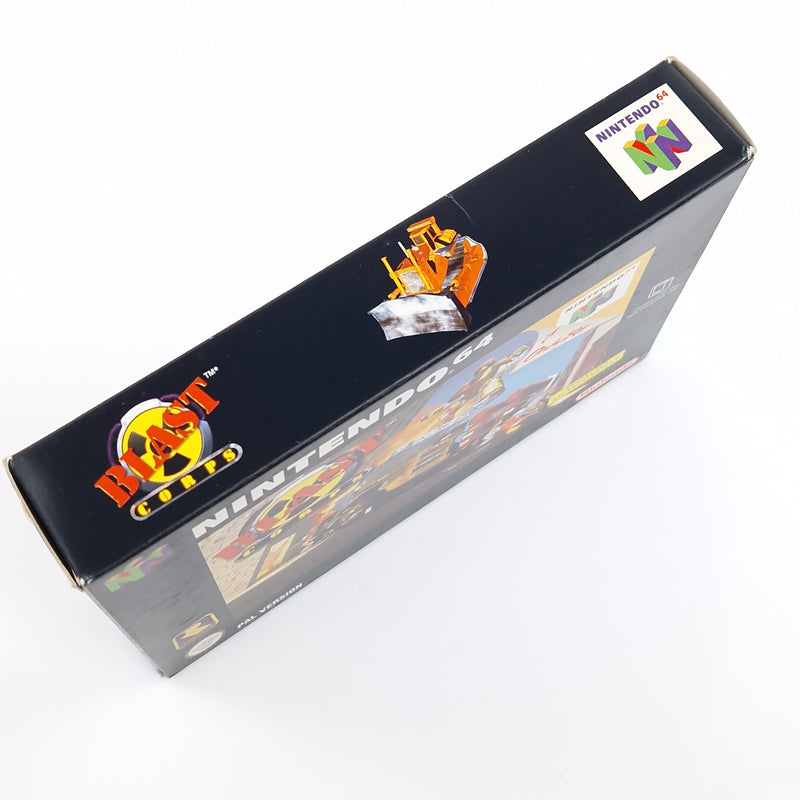 Nintendo 64 Spiel : Blast Corps - N64 Modul Anleitung OVP cib / PAL NNOE