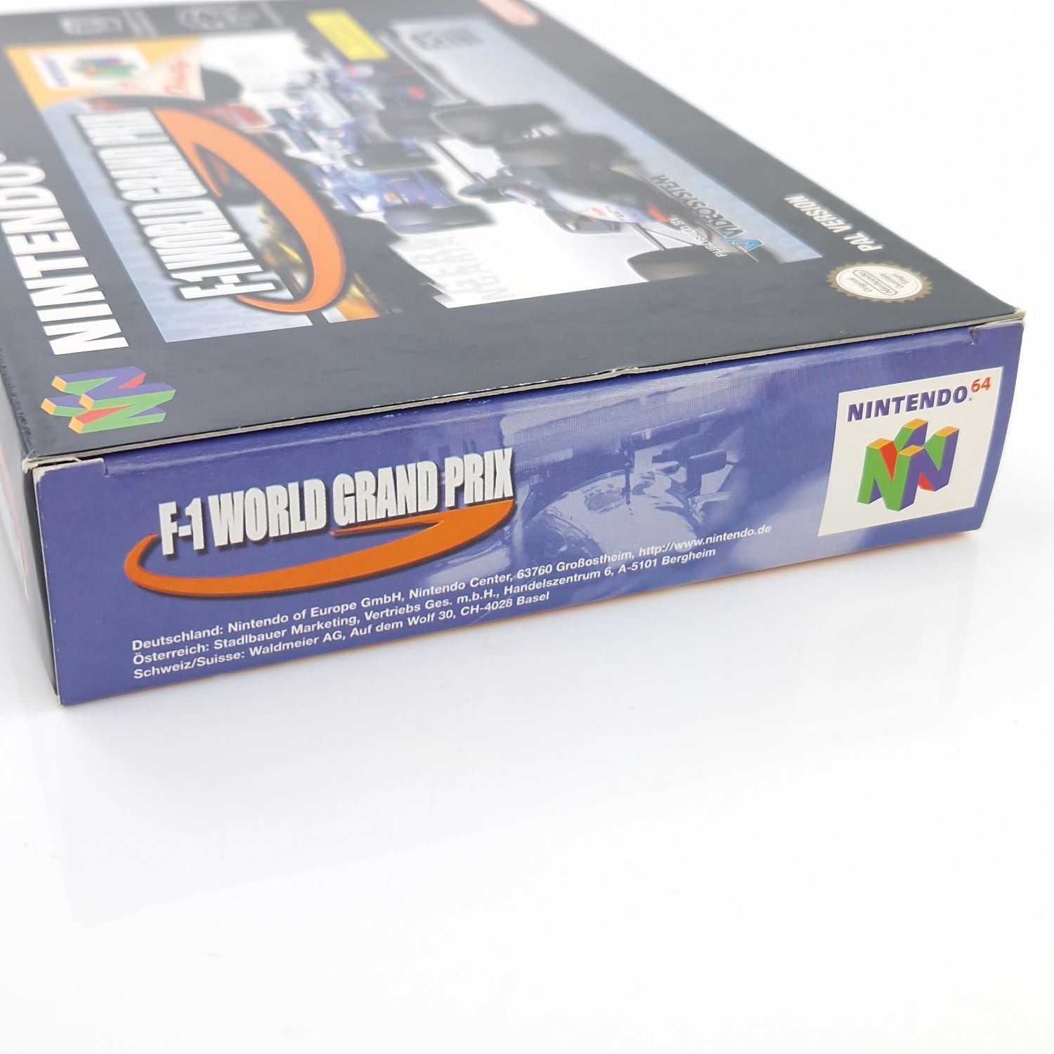 Nintendo 64 Spiel : F1-World Grand Prix - N64 Modul Anleitung OVP cib Autorennen