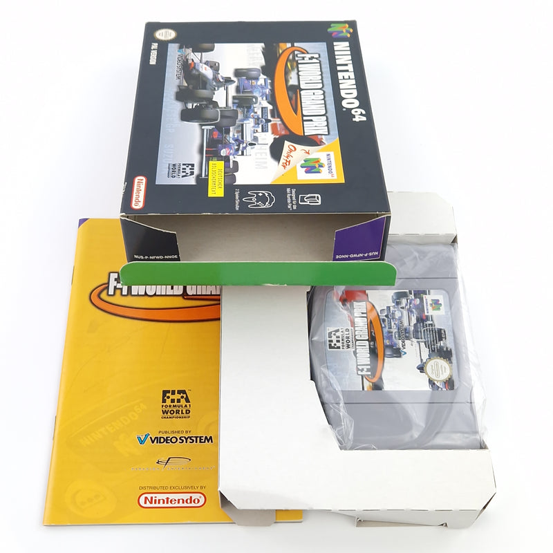 Nintendo 64 Spiel : F1-World Grand Prix - N64 Modul Anleitung OVP cib Autorennen