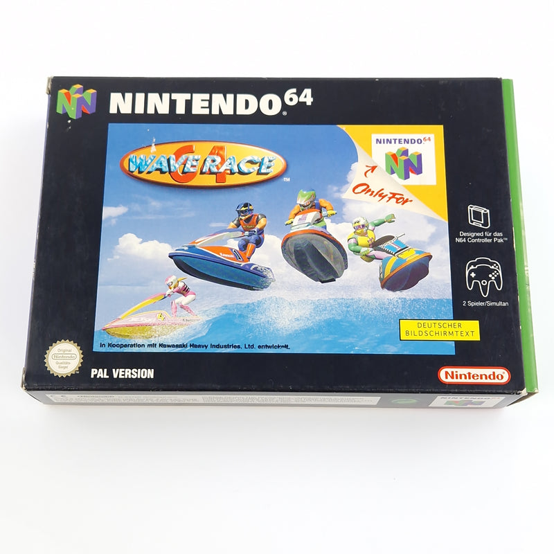 Nintendo 64 Spiel : Wave Race 64 - N64 Modul Anleitung OVP cib / PAL NNOE