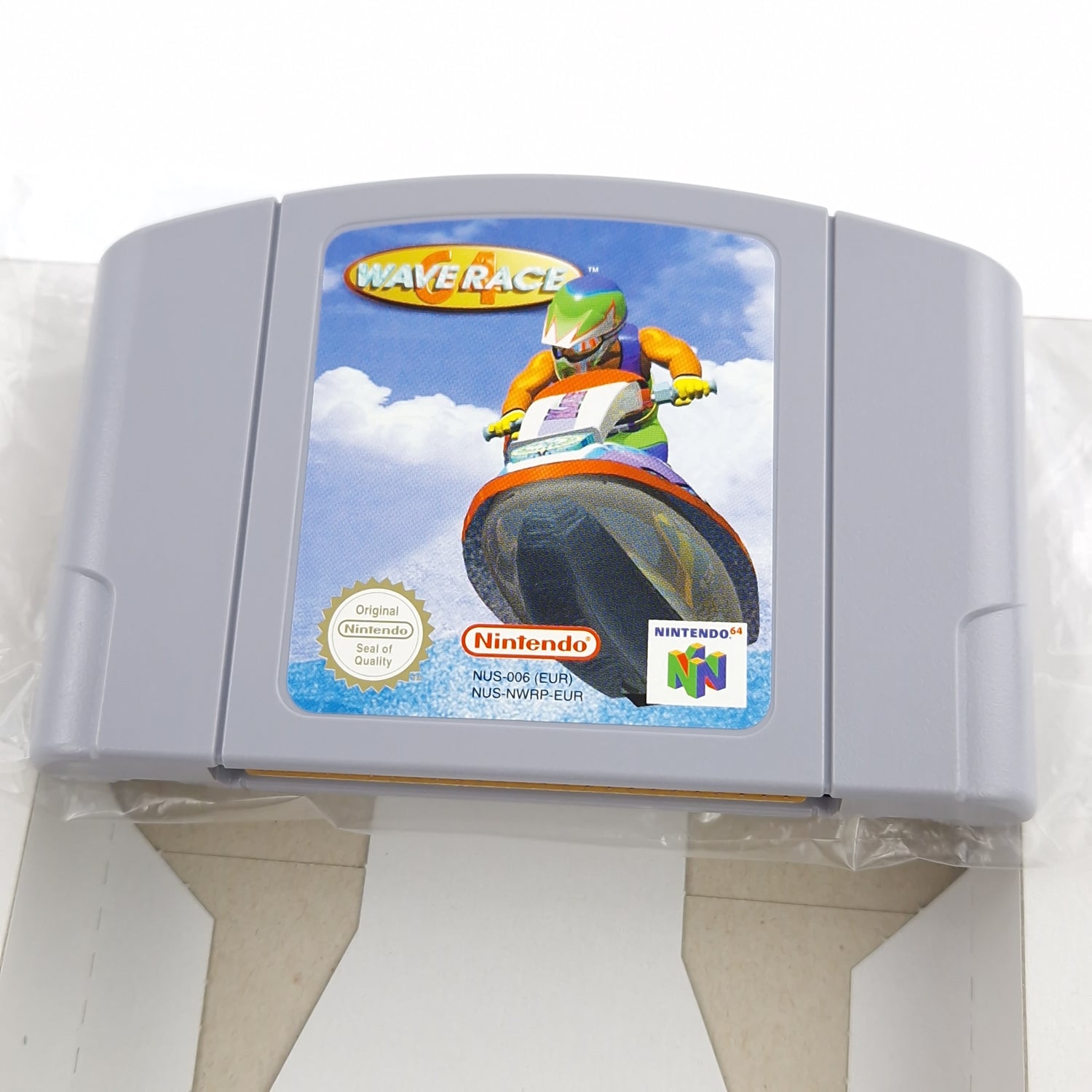 Nintendo 64 Spiel : Wave Race 64 - N64 Modul Anleitung OVP cib / PAL NNOE