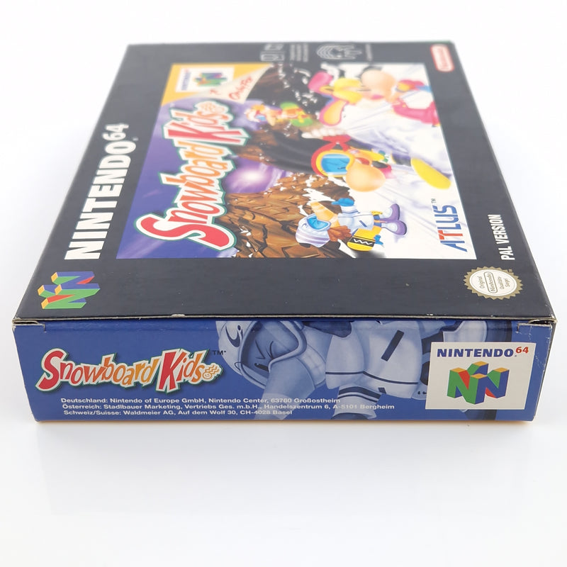 Nintendo 64 Spiel : Snowboard Kids - N64 Modul Anleitung OVP cib / PAL NNOE