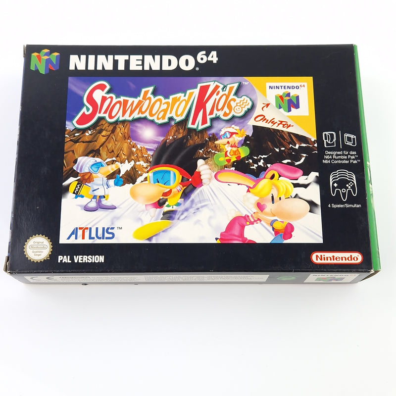 Nintendo 64 Spiel : Snowboard Kids - N64 Modul Anleitung OVP cib / PAL NNOE