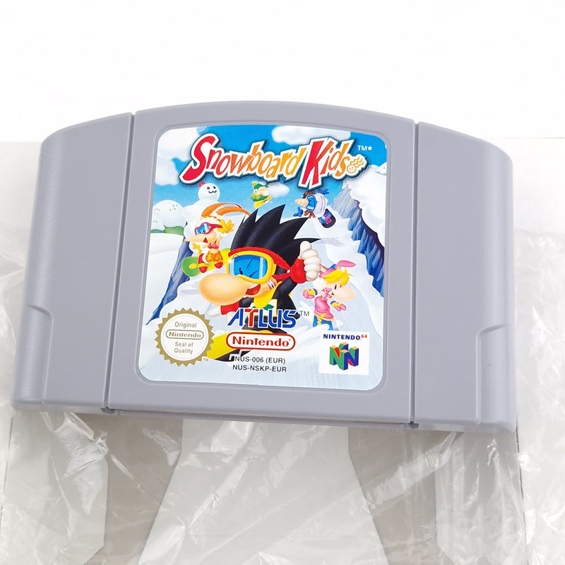 Nintendo 64 Spiel : Snowboard Kids - N64 Modul Anleitung OVP cib / PAL NNOE