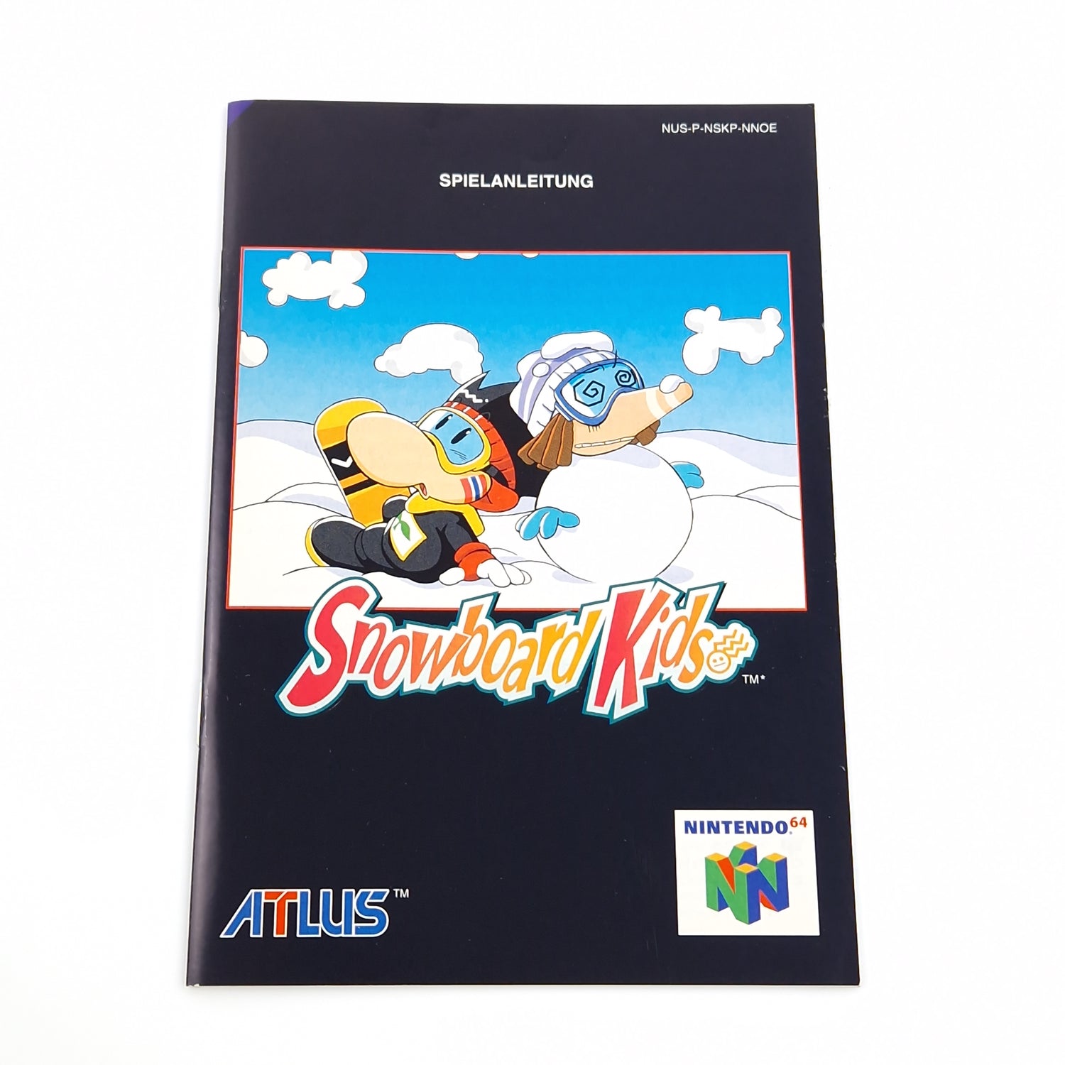 Nintendo 64 Spiel : Snowboard Kids - N64 Modul Anleitung OVP cib / PAL NNOE