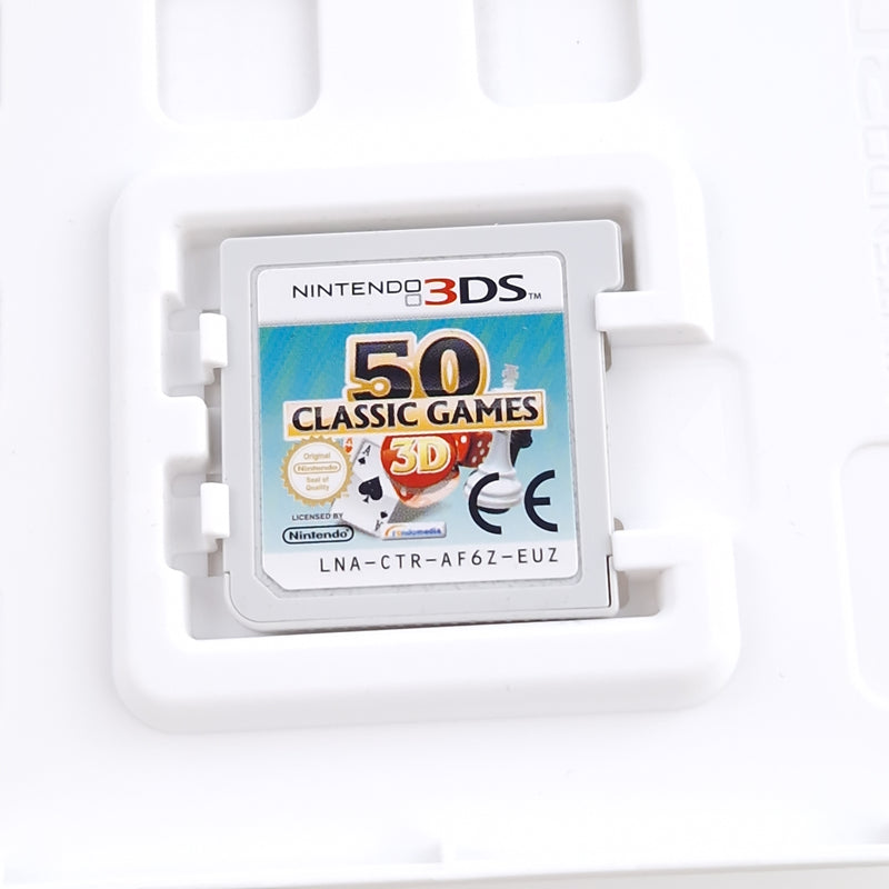 Nintendo 3DS Spiel : 50 Denk & Logik Spiele 3D - OVP