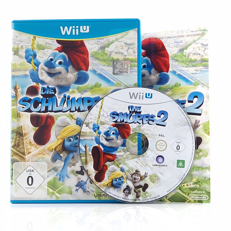 Nintendo Wii U Spiel : Die Schlümpfe 2 - CD Anleitung OVP