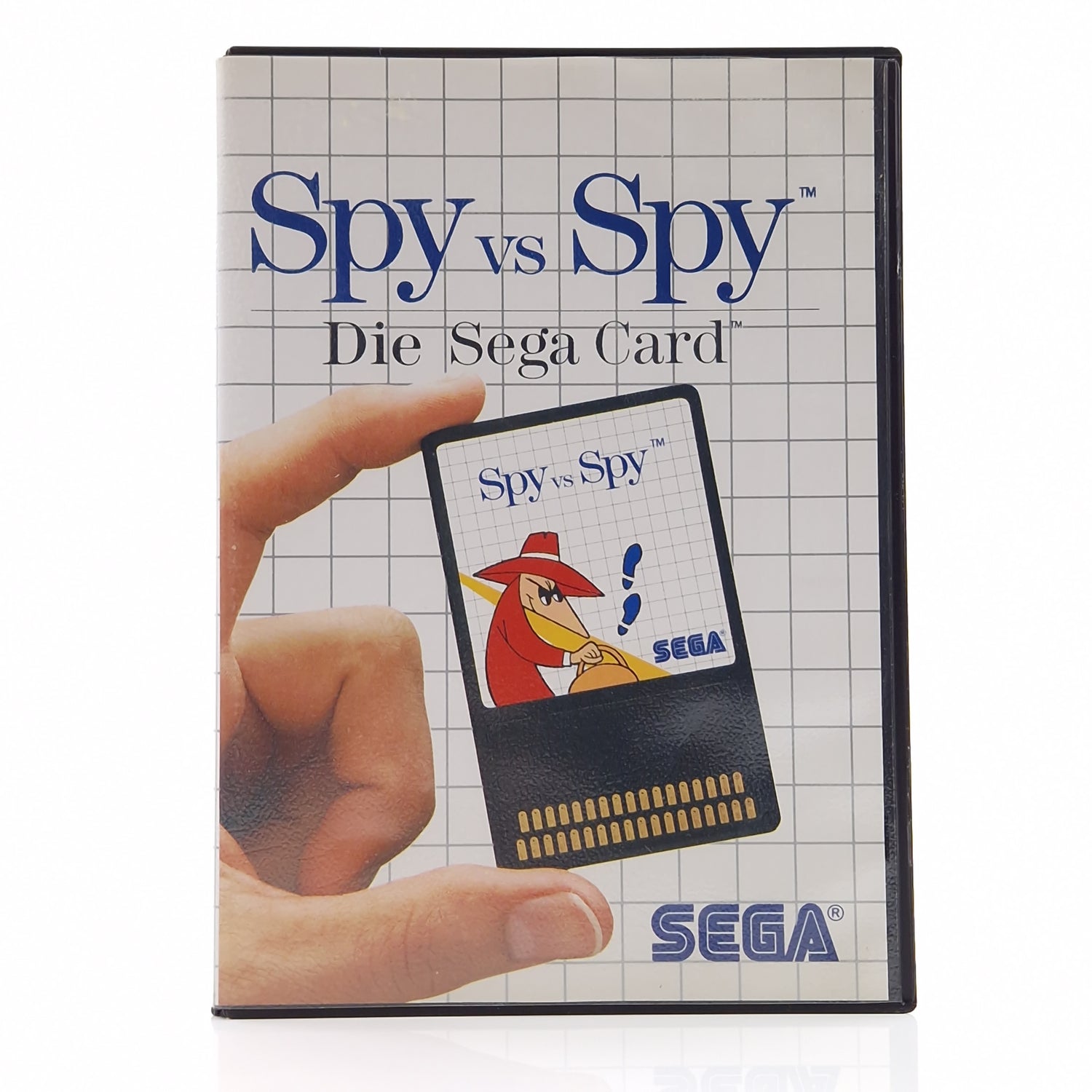 Sega Master System Spiel : Spy vs Spy die Sega Card - Cartridge Anleitung OVP MS