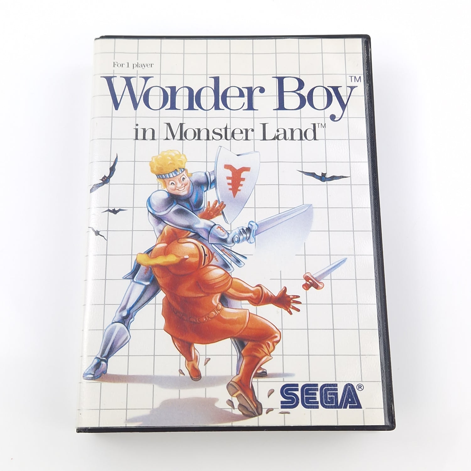 Sega Master System Spiel : Wonder Boy in Monster Land - Cartridge Anleitung OVP